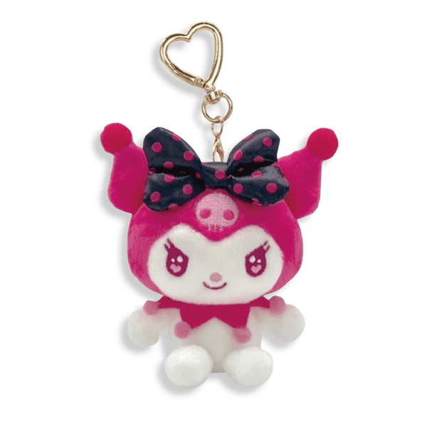 Sanrio Kuromi Pink Mascot Keyring - Twinkle Glory