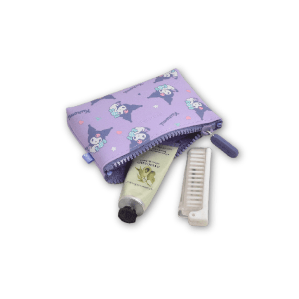 Sanrio Kuromi Purple Small Zipper Pouch - Twinkle Glory