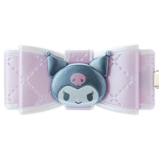 Sanrio Kuromi Quilt Ribbon Hair Clip - Twinkle Glory