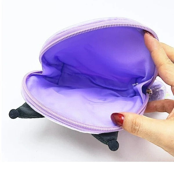 sanrio-kuromi-round-cosmetic-pouch