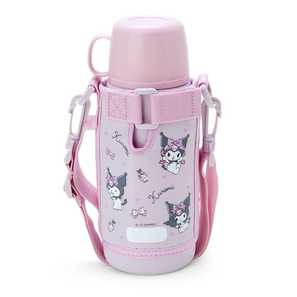 Sanrio Kuromi Stainless Steel Bottle With Kids Pouch