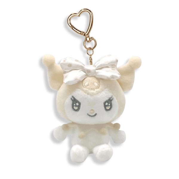 Sanrio Kuromi White Mascot Keyring - Twinkle Glory