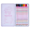 Sanrio Little Twin Stars 12 Coloured Pencils In Tin Box