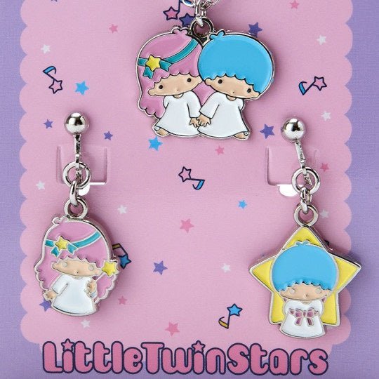 Sanrio Little Twin Stars Accessories Earrings and Necklace Set - Twinkle Glory