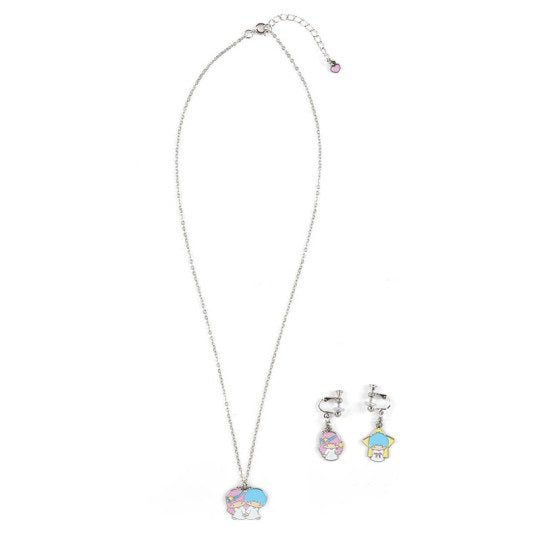 Sanrio Little Twin Stars Accessories Earrings and Necklace Set - Twinkle Glory