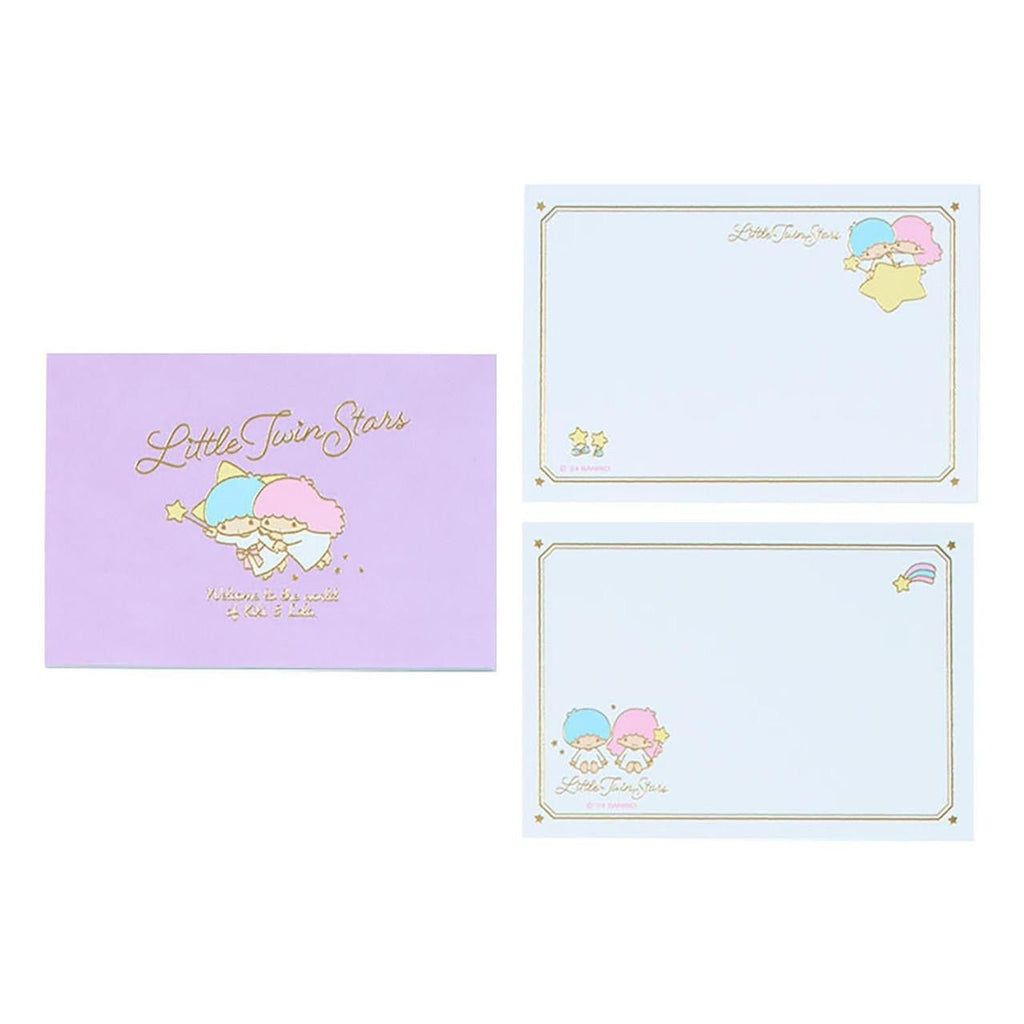 Sanrio Little Twin Stars Message Mini Pad Sheets - Twinkle Glory
