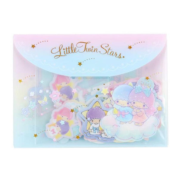 Sanrio Little Twin Stars Sticker and Case Set