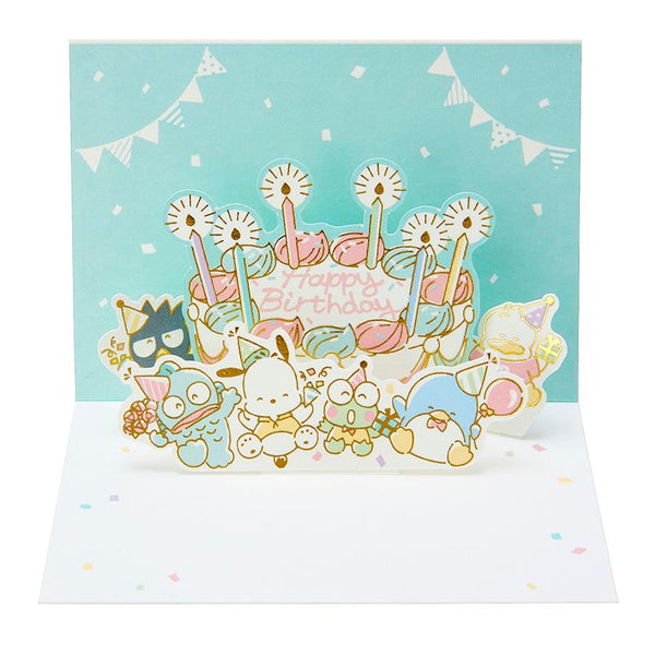 Sanrio Mix Characters Birthday Greeting Message Card