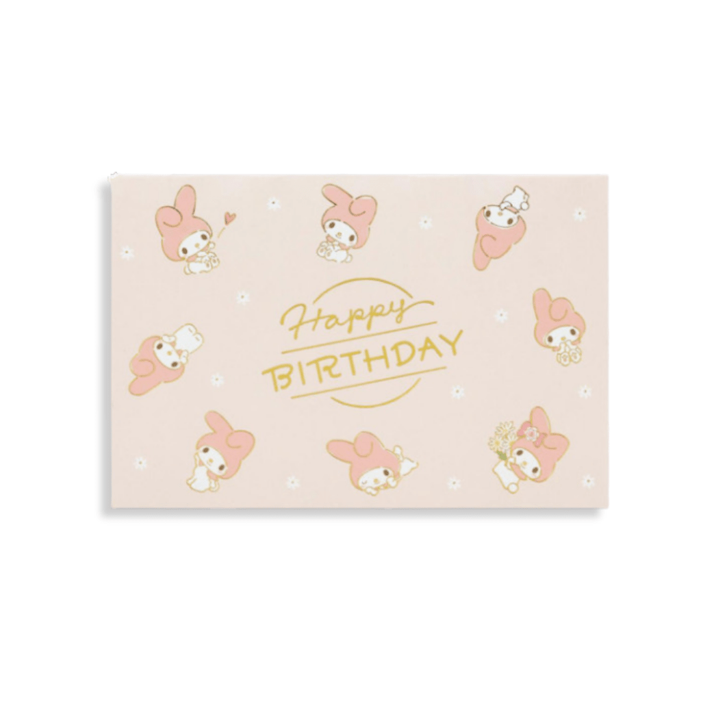 Sanrio My Melody 3D Happy Birthday Greeting Card - Twinkle Glory