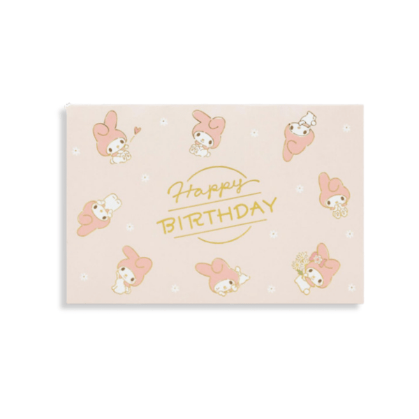 Sanrio My Melody 3D Happy Birthday Greeting Card - Twinkle Glory