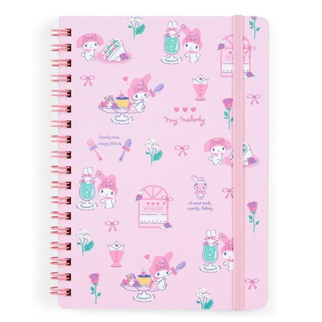 Sanrio My Melody B6 Twin Ring Notebook - Twinkle Glory