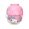 Sanrio My Melody Ceramic Tea Bowl & Melamine Soup Bowl Set - Twinkle Glory