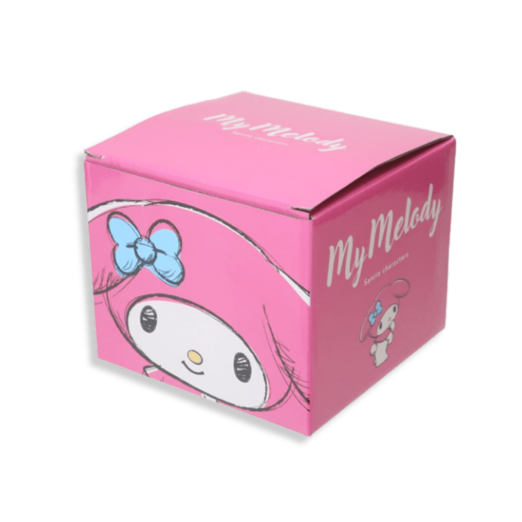 Sanrio My Melody Ceramic Tea Bowl & Melamine Soup Bowl Set - Twinkle Glory