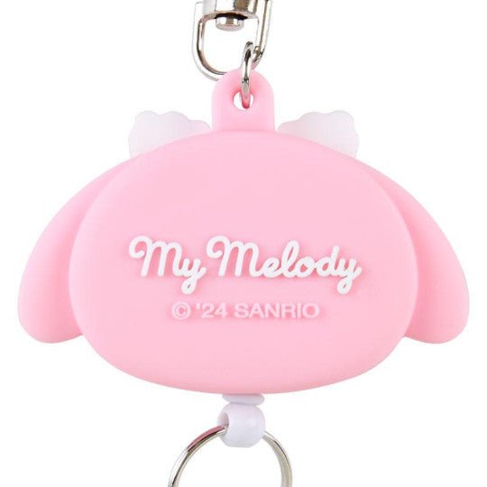 Sanrio My Melody Face Retractable Keychain - Twinkle Glory