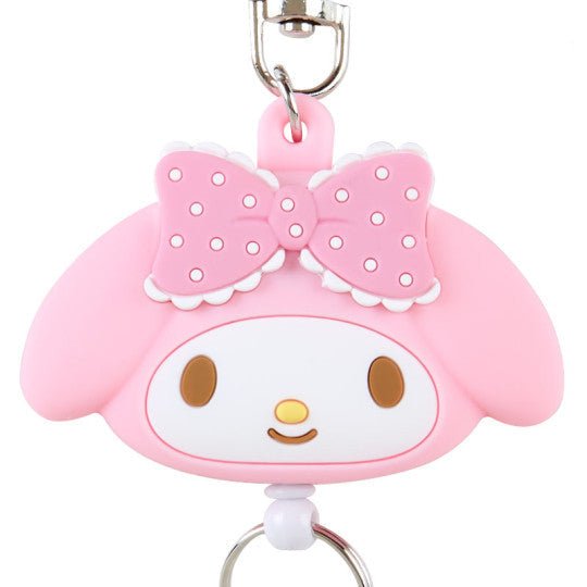 Sanrio My Melody Face Retractable Keychain - Twinkle Glory