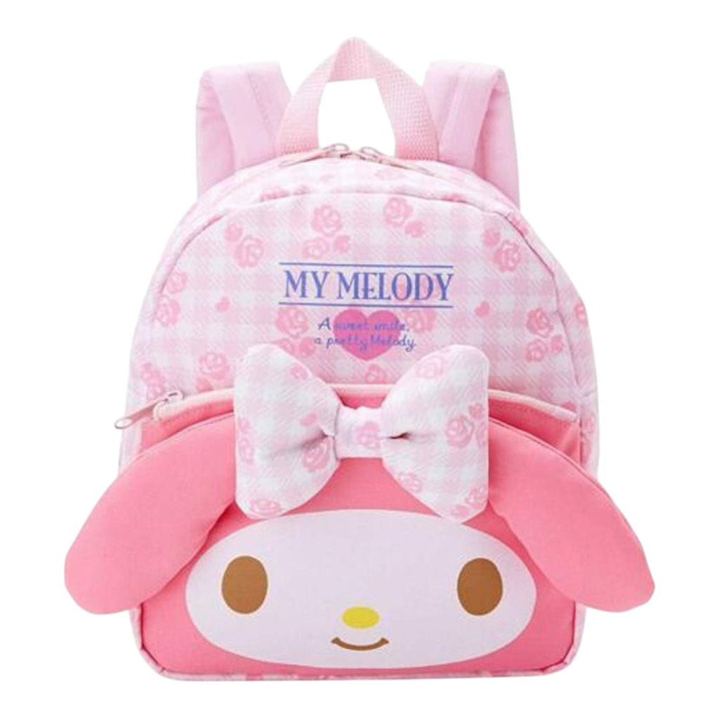 Sanrio My Melody Face Rose Pink Backpack