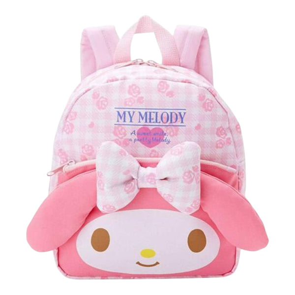 Sanrio My Melody Face Rose Pink Backpack