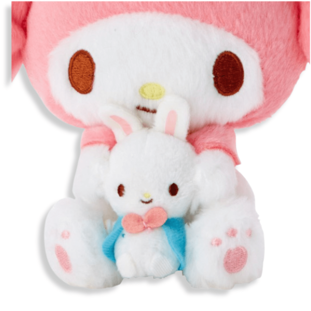 Sanrio My Melody “Good Friends” Plush Keychain - Twinkle Glory