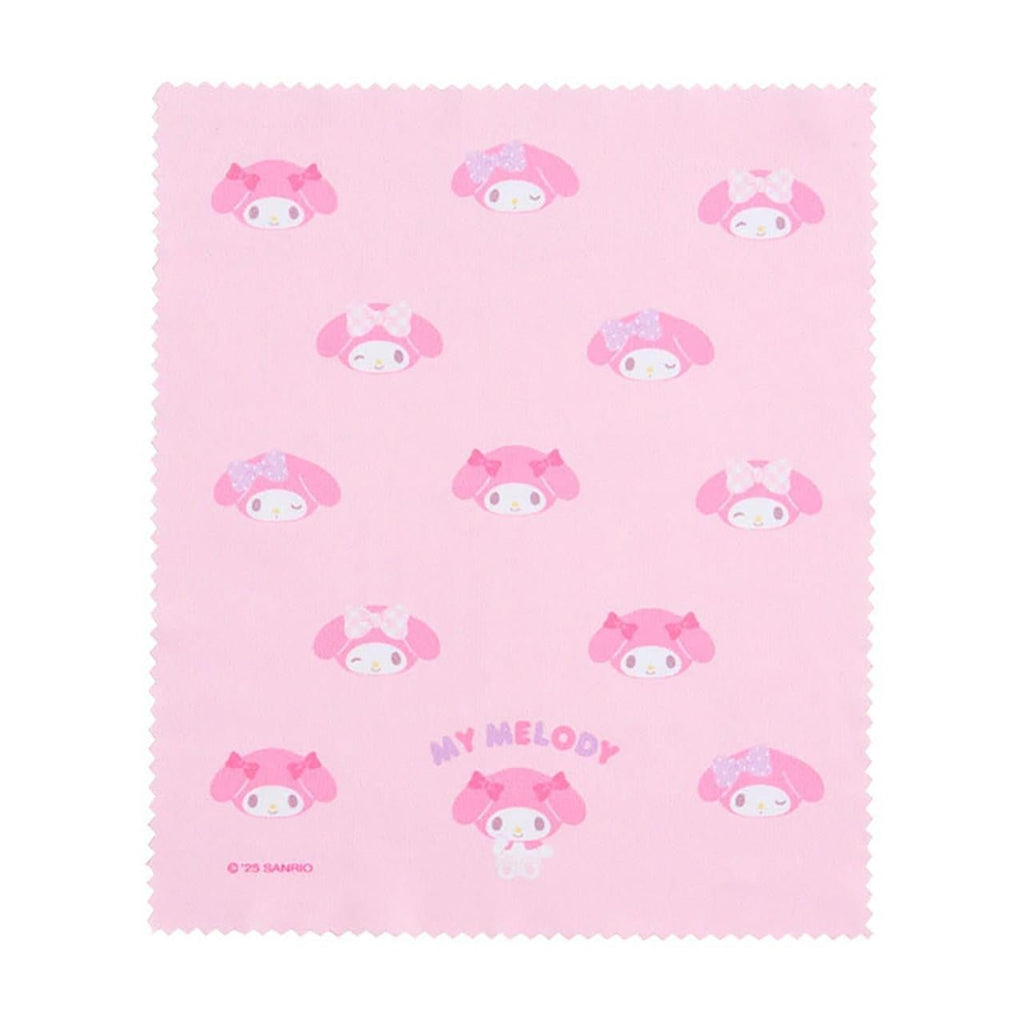 Sanrio My Melody Hard Glasses Case with Cleaning Cloth - Twinkle Glory