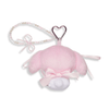 Sanrio My Melody Heart Carabiner Plush Keychain with Pearl Strap - Twinkle Glory