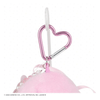 Sanrio My Melody Heart Carabiner Plush Keychain with Pearl Strap - Twinkle Glory