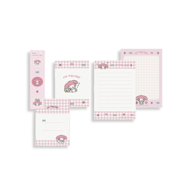 Sanrio My Melody “Kid Blush” Mini Letter Set - Twinkle Glory