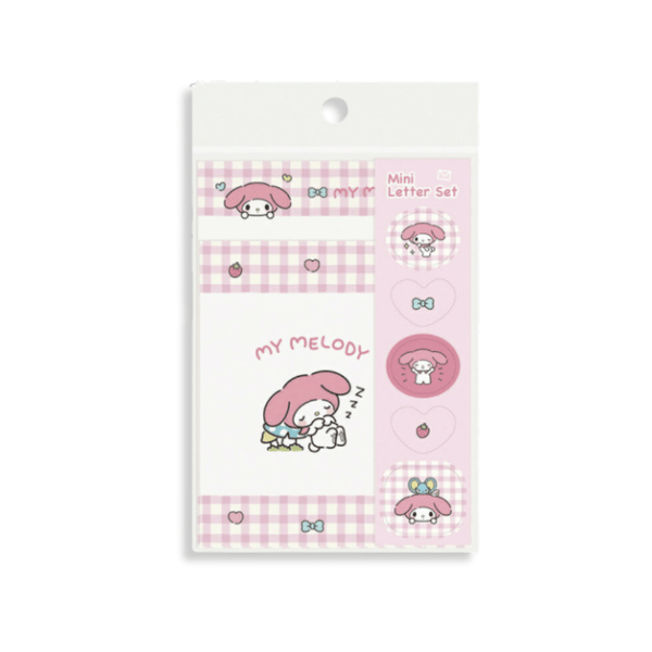 Sanrio My Melody “Kid Blush” Mini Letter Set - Twinkle Glory