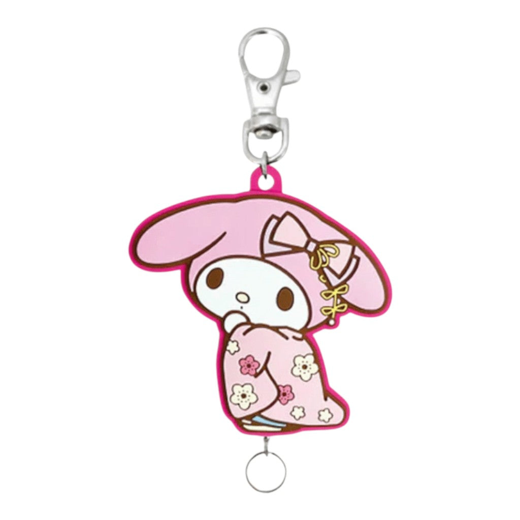 Sanrio My Melody Kimono Reel Keychain - Twinkle Glory