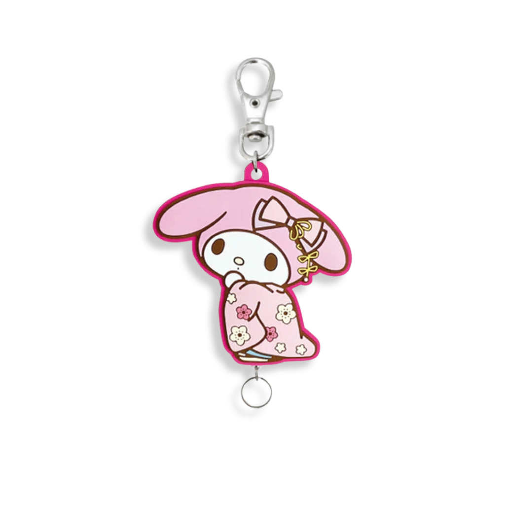 Sanrio My Melody Kimono Reel Keychain - Twinkle Glory