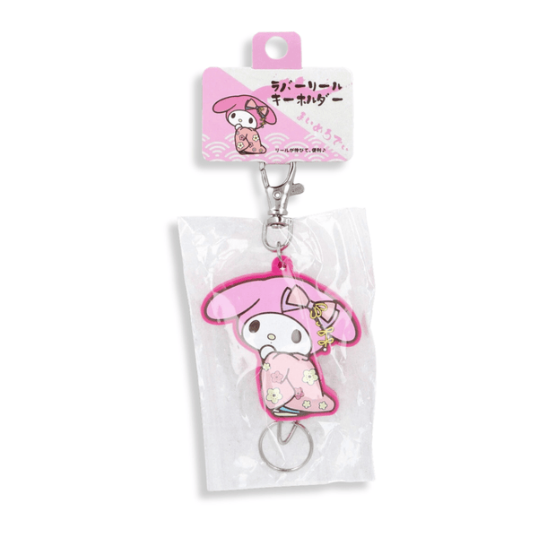 Sanrio My Melody Kimono Reel Keychain - Twinkle Glory