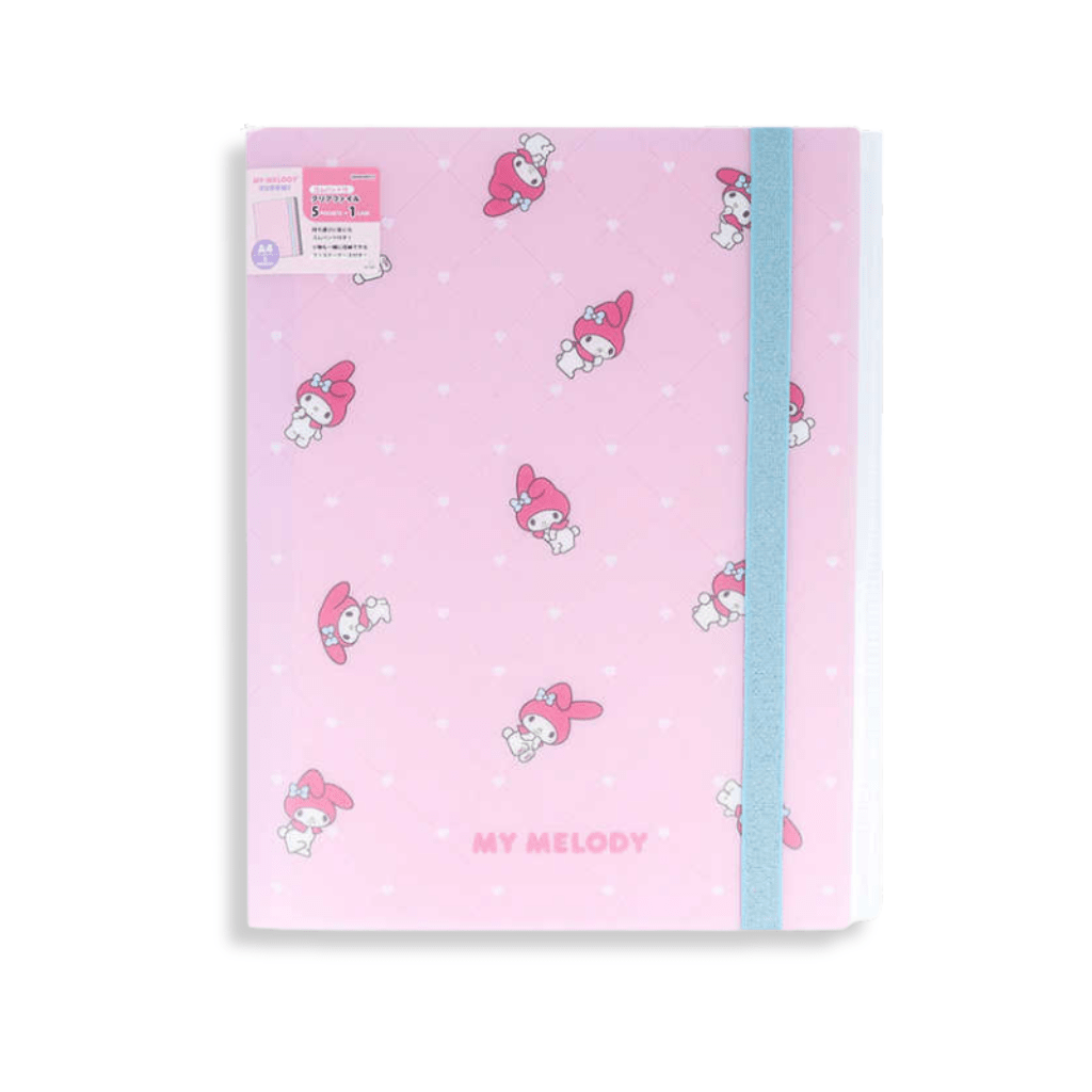 Sanrio My Melody & Kuromi A4 Clear File - Twinkle Glory