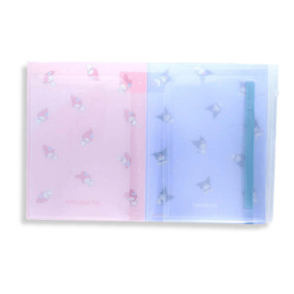Sanrio My Melody & Kuromi A4 Clear File - Twinkle Glory