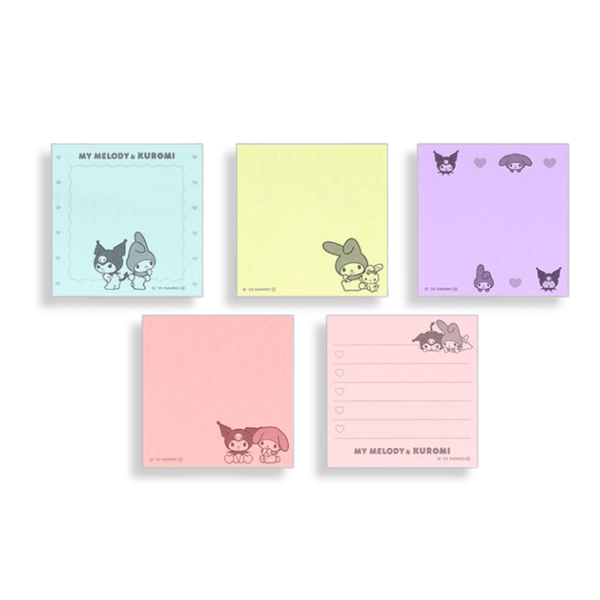 Sanrio My Melody & Kuromi Sticky Note - Twinkle Glory