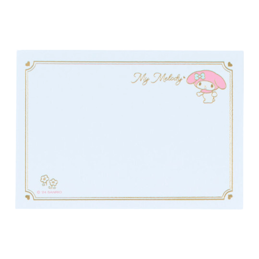 Sanrio My Melody Message Mini Pad Sheets - Twinkle Glory