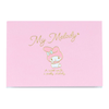 Sanrio My Melody Message Mini Pad Sheets - Twinkle Glory