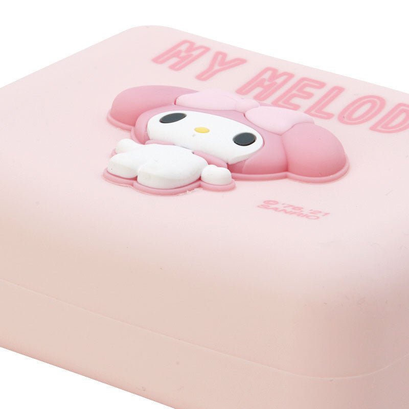 Sanrio My Melody Mini Silicone Pouch with Carabiner - Twinkle Glory