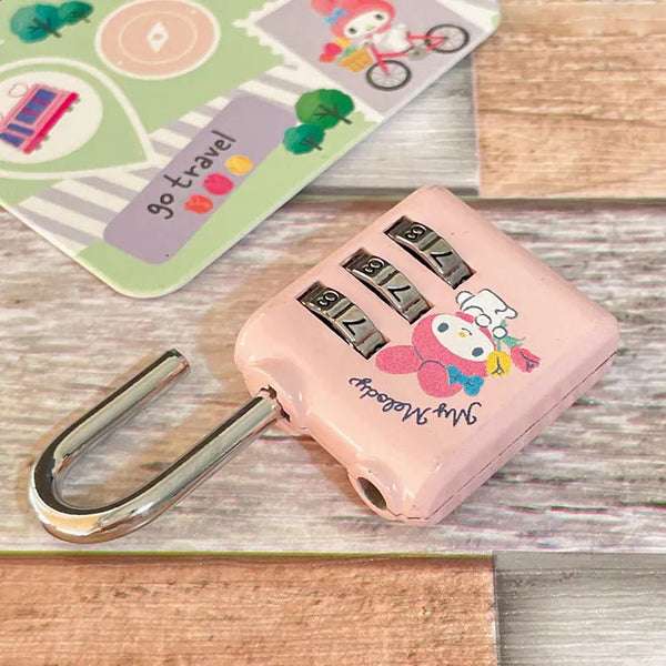 Sanrio My Melody Pink Combination Lock - Twinkle Glory