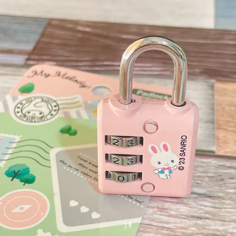 Sanrio My Melody Pink Combination Lock - Twinkle Glory