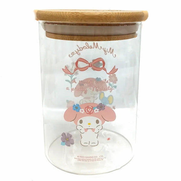Sanrio My Melody Round Glass Container
