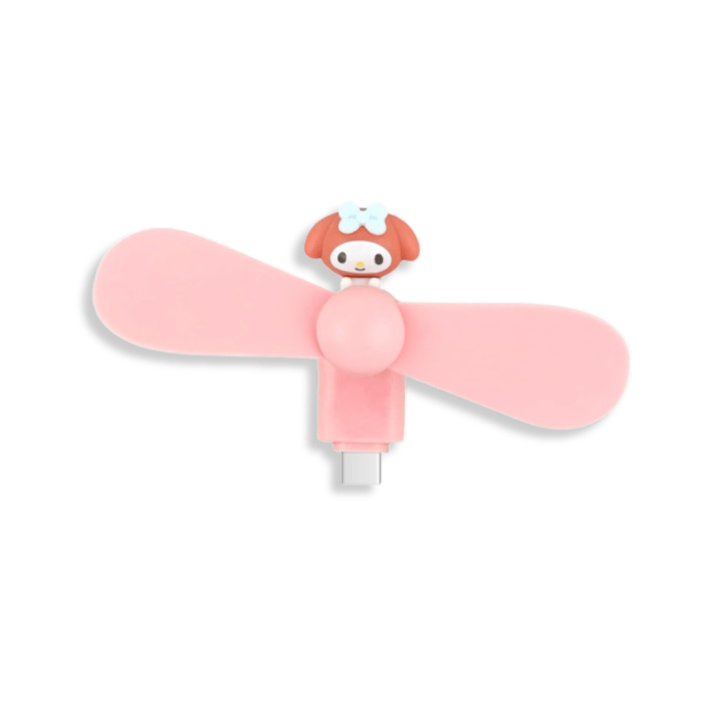 Sanrio My Melody USB Type - C Mini Cool Fan - Twinkle Glory