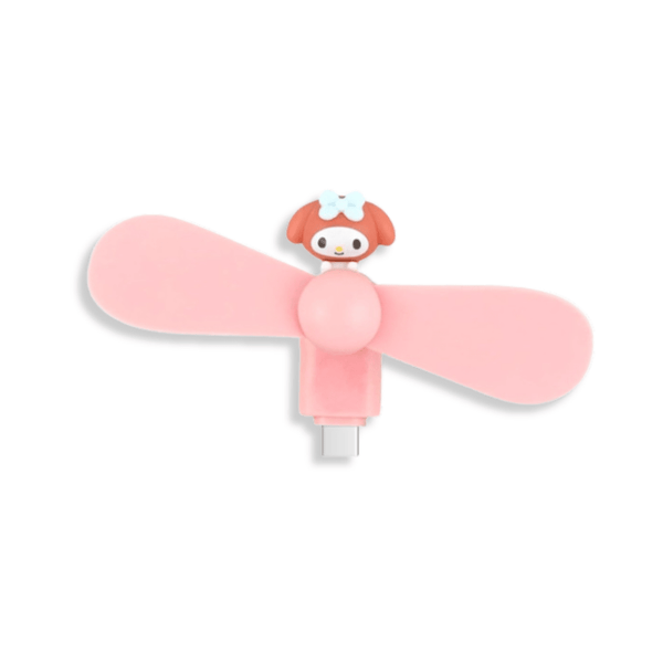 Sanrio My Melody USB Type - C Mini Cool Fan - Twinkle Glory