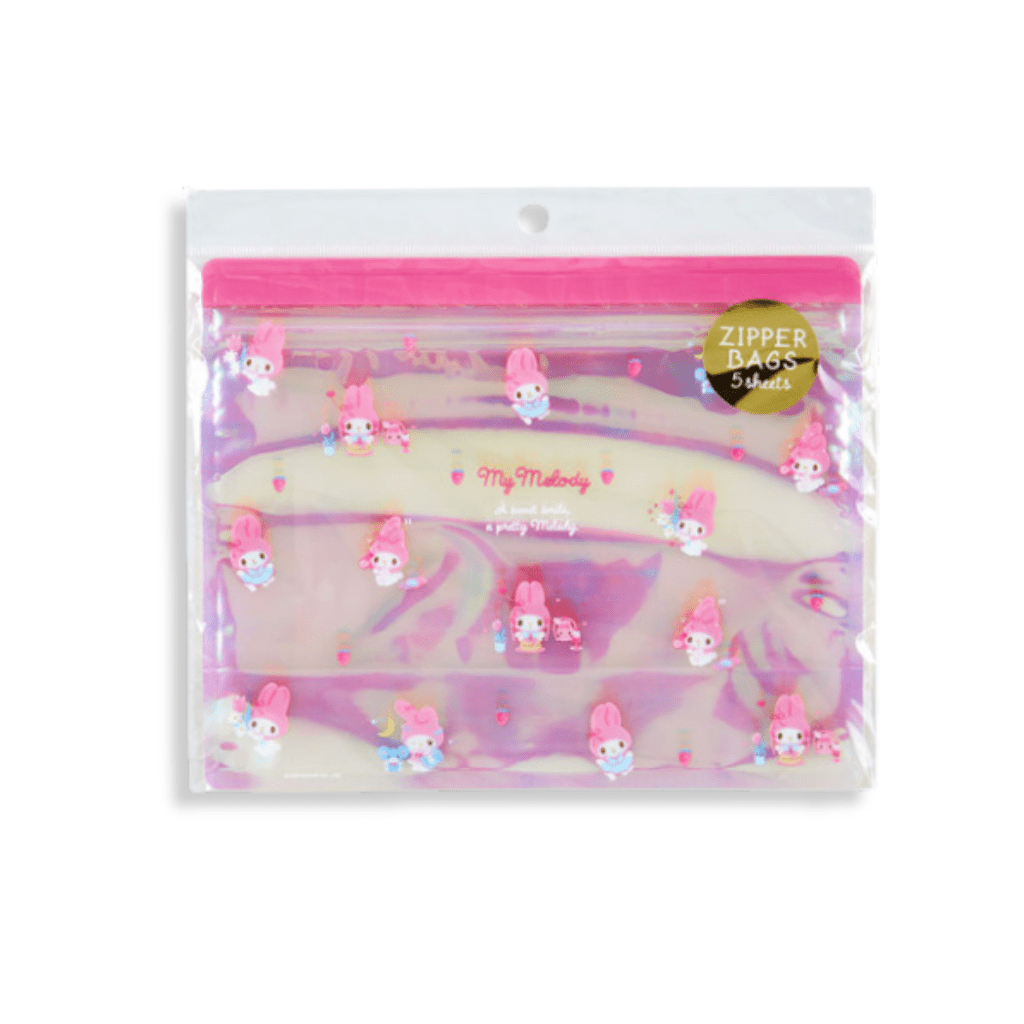 Sanrio My Melody Zipper Bag 5pcs Set - Twinkle Glory