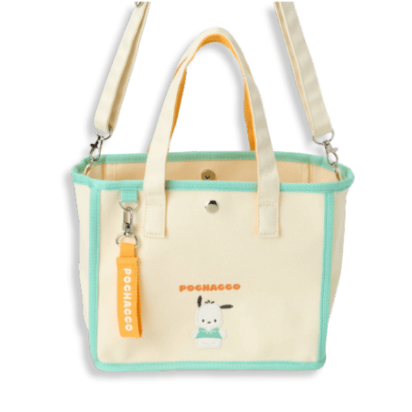 Sanrio Pochacco 2 - Way Mini Tote Shoulder Bag - Twinkle Glory
