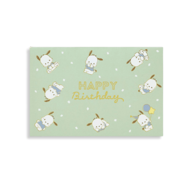 Sanrio Pochacco 3D Happy Birthday Greeting Card - Twinkle Glory