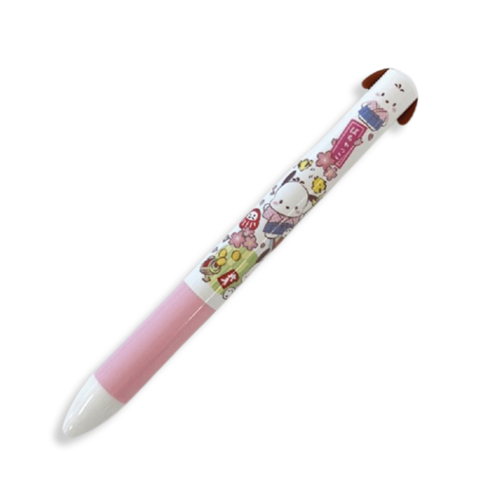Sanrio Pochacco Ear Two - Colour Ballpoint Pen - Twinkle Glory