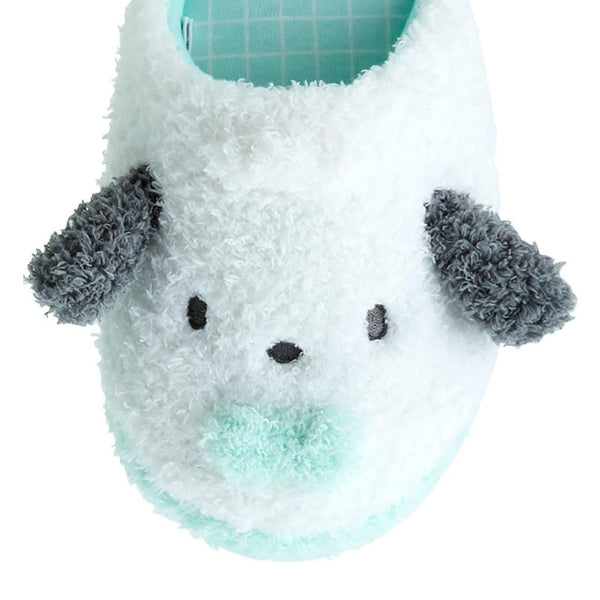 Sanrio Pochacco Face Fluffy Slippers - Twinkle Glory