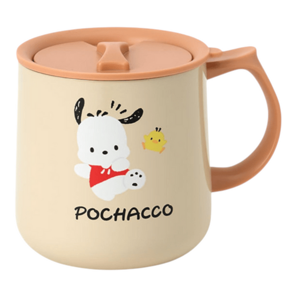 Sanrio Pochacco Stainless Steel Mug With Lid - Twinkle Glory