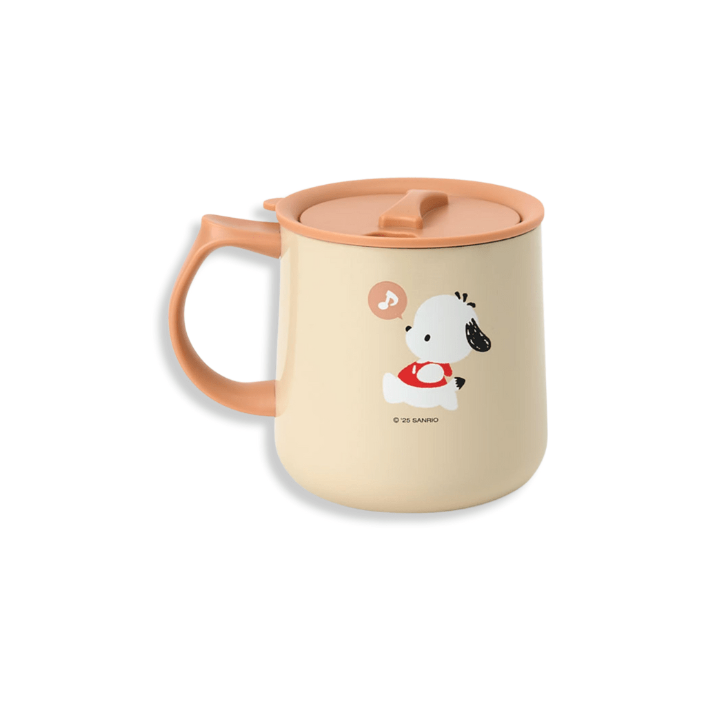 Sanrio Pochacco Stainless Steel Mug With Lid - Twinkle Glory