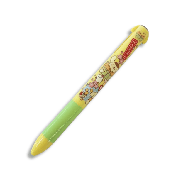 Sanrio Pompompurin Ear Two - Colour Ballpoint Pen - Twinkle Glory