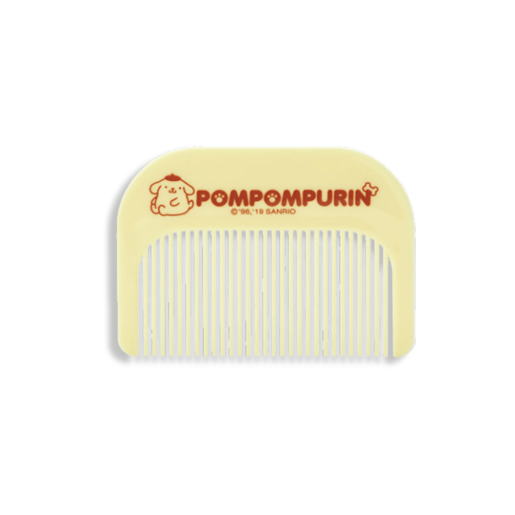 Sanrio Pompompurin Face Mirror & Comb Set - Twinkle Glory